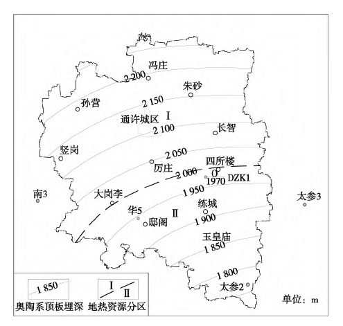 通許縣中深層地熱資源分布規律-地大熱能 通許縣中深層地熱資源分布規律-地大熱能