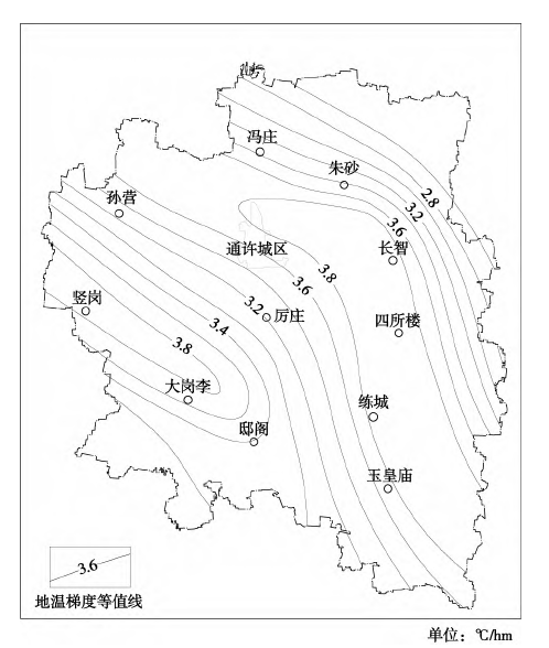 通許縣中深層地熱資源分布規律-地大熱能 通許縣中深層地熱資源分布規律-地大熱能